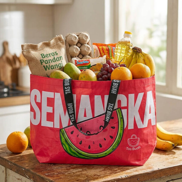Tas Buah, Tas Belanja, Tas Belanja PP Woven